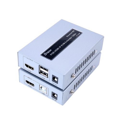 Dtech DT 7050 120M KVM RC USB To HDMI Extender