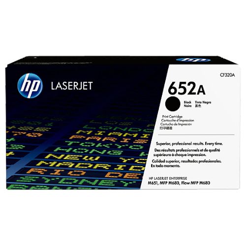 HP 652A Black Original LaserJet Toner Cartridge