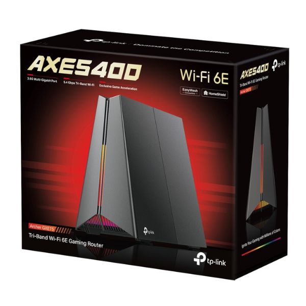 TP-Link Archer GXE75 AXE5400 Tri-Band Wi-Fi 6E Gaming Router