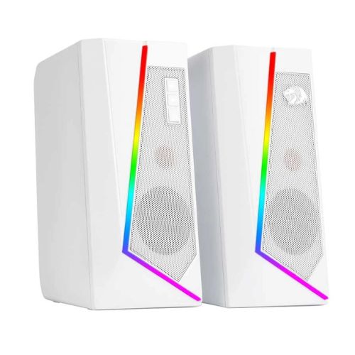 Redragon GS520 Anvil 2:0 RGB Wired White Gaming Speaker