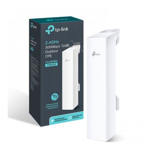 TP-Link CPE220 2.4GHz 300Mbps High Power Outdoor Wireless Access Point