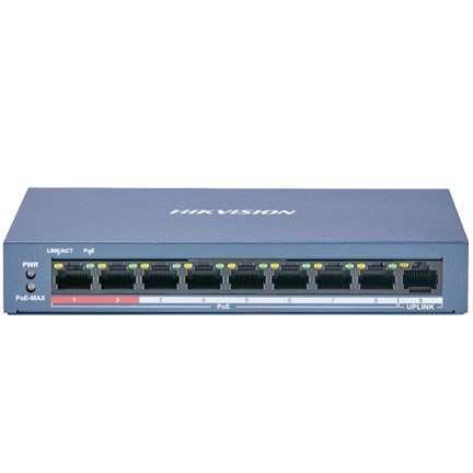 Hikvision DS-3E0109P-E-M 8 Port Fast Ethernet PoE Switch