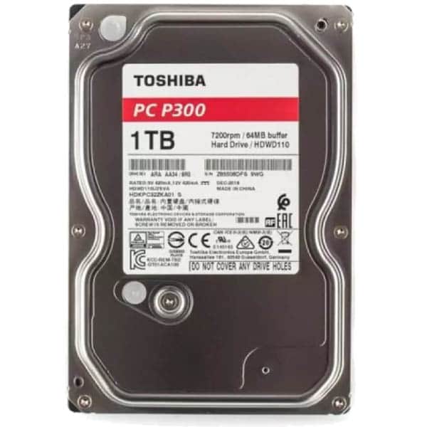 Toshiba P300 1TB Desktop PC Internal Hard Drive