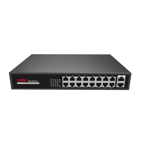 ONV-H3016PS 18-Port PoE Switch (Full Gigabit)