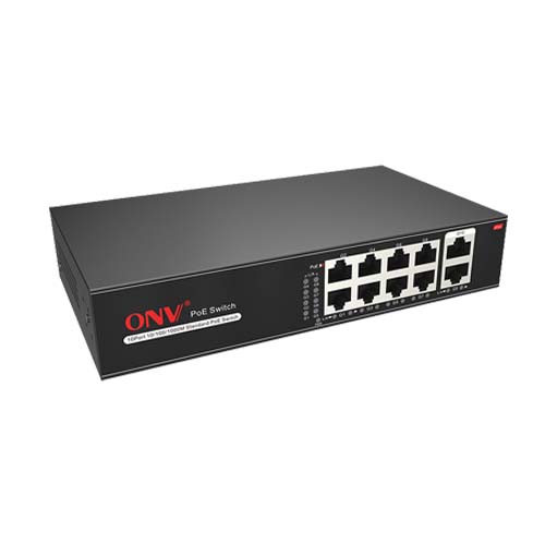 ONV-H3108PS 10-port PoE Switch (Full gigabit)