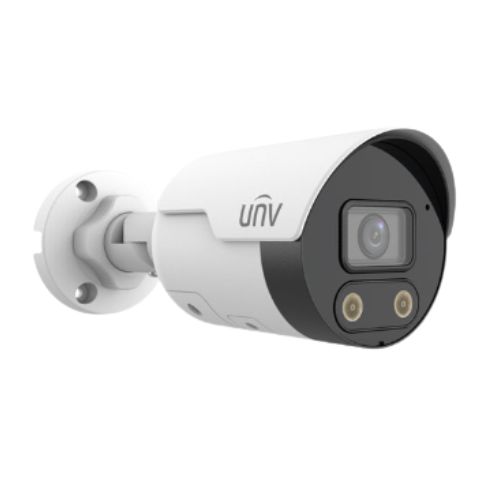 Uniview 7 IPC2128SB-ADF40KMC-I0 8MP Light & Audible Bullet IP Camera