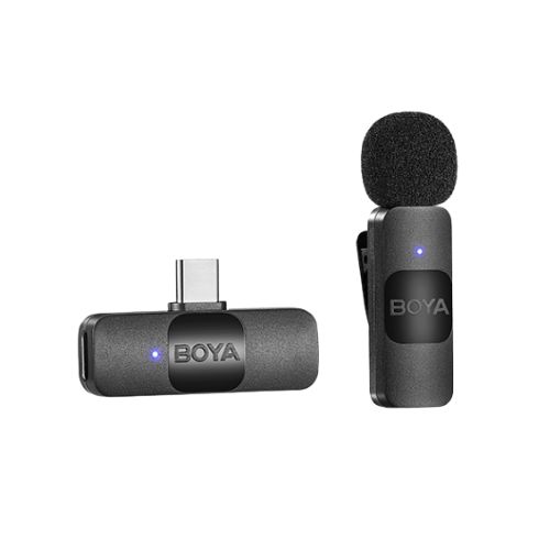 Boya BY-V10 Ultracompact Wireless Microphone for Type-C Device