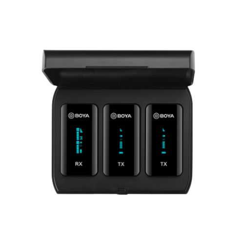 Boya BY-XM6-K2 Ultra-Compact Wireless Microphone System Kit