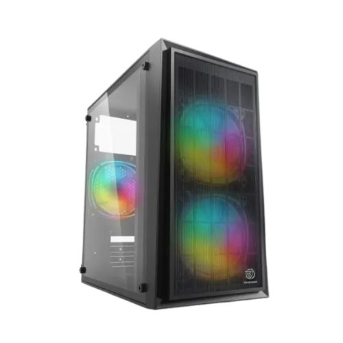 Revenger FIRE Mini Tower Micro ATX RGB Gaming Case