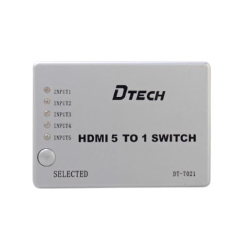 Dtech DT 7021 5 to 1 HDMI Switch