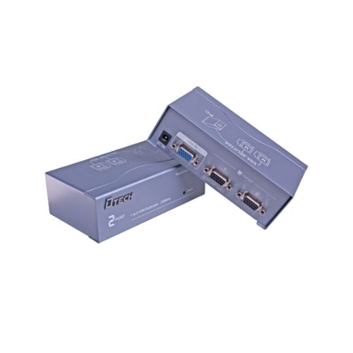 Dtech DT 7252 1 To 2 250Mhz VGA Splitter