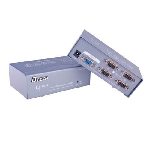 Dtech DT 7254 1 TO 4 250Mhz VGA Splitter