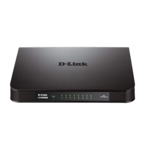 D-Link DES-1016A 16-Port 10/100M Unmanaged  Desktop Switch