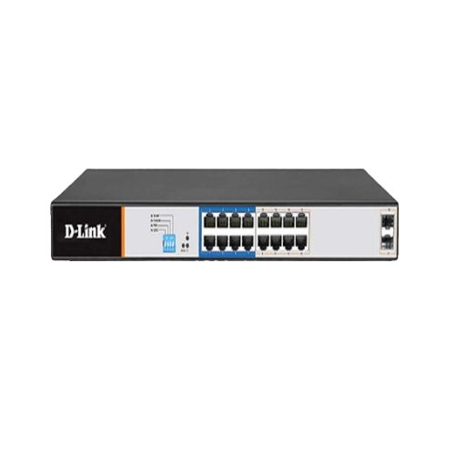 D-Link DGS-F1018P-E 18 Port Unmanaged PoE Switch
