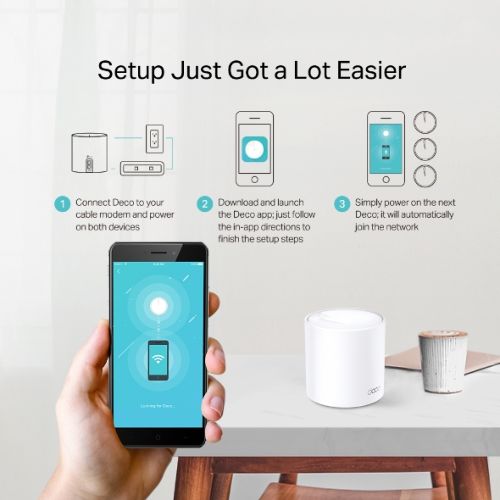 TP-Link Deco X20 AX1800 Whole Home Mesh Wi-Fi 6 Router (3 Pack)