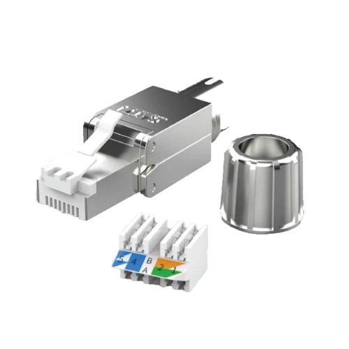SAFENET CAT6A Shielded Toolless RJ45 Plug Connector