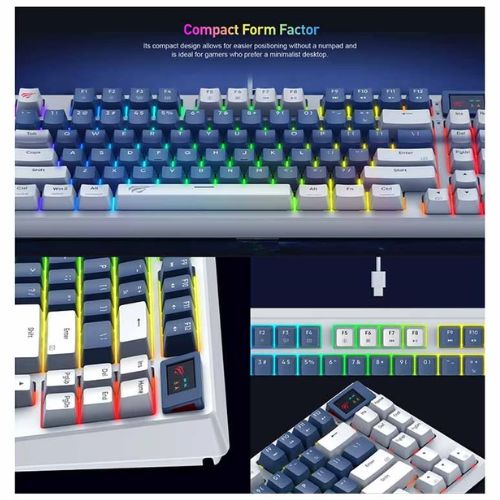 Havit KB884L RGB Backlit Mechanical Wired Gaming Keyboard