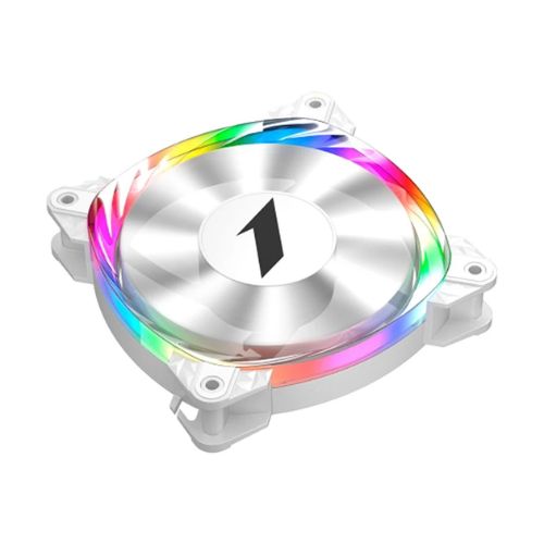 1st Player M3 ARGB 120mm (3xFAN) White Casing Cooling Fan with Controller & HUB