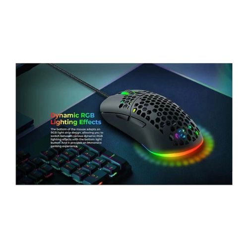 Havit MS1036 RGB Wired Programmable Gaming Mouse