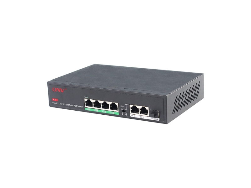 ONV-H3064PFD 6 Port Gigabit PoE Switch