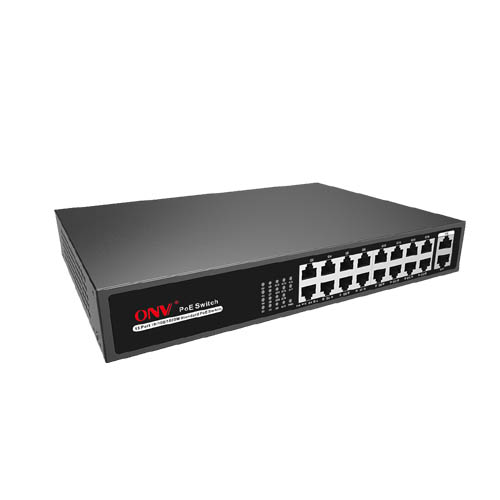 ONV-H3016PS 18-Port PoE Switch (Full Gigabit)