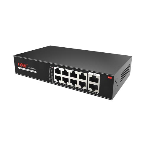 ONV-H3108PS 10-port PoE Switch (Full gigabit)