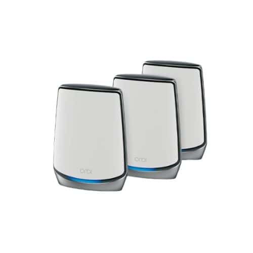 Netgear Orbi RBK853 AX6000 Tri-Band WiFi 6 Mesh System (3-Pack)