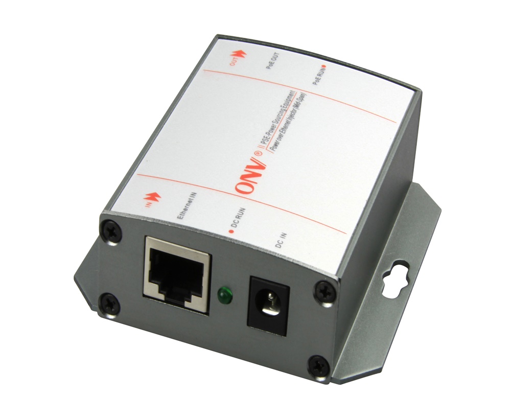 ONV PSE3301DC Gigabit Single Port PoE Injector