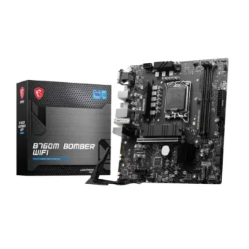 MSI B760M BOMBER WIFI mATX Motherboard