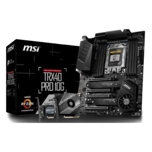 MSI TRX40 Pro 10G STRX4 ATX AMD Motherboard