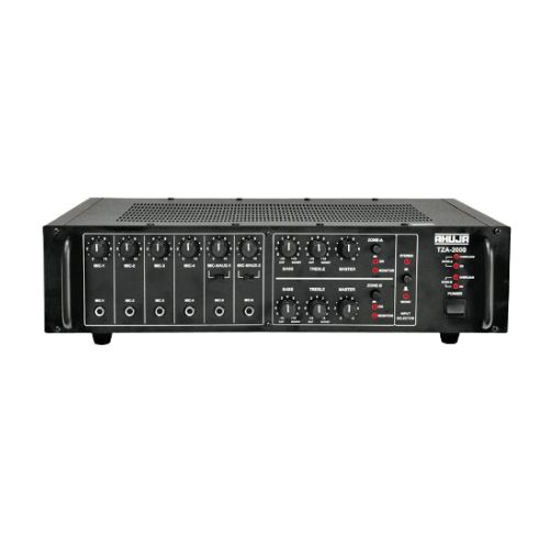 Ahuja TZA-2000 – 200 Watts 2 Zone PA Mixer Amplifier