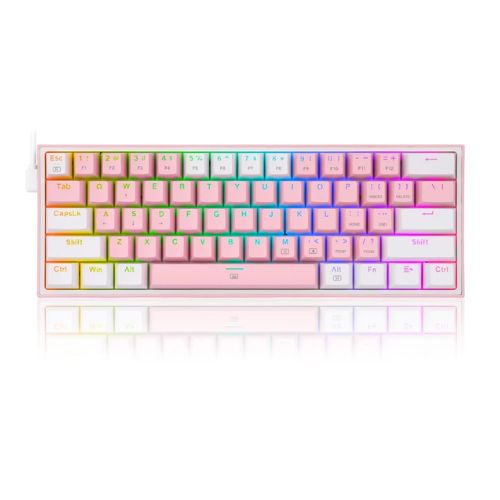 Redragon K617 FIZZ 60% Wired RGB Gaming Keyboard