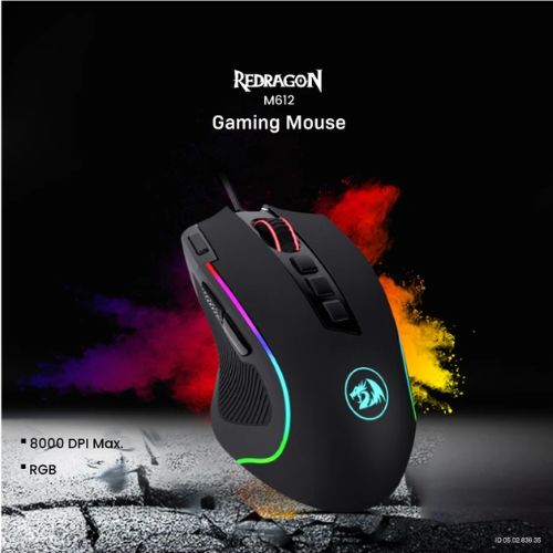Redragon M612 Predator RGB Gaming Mouse
