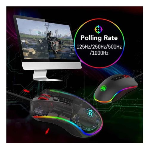 Redragon M711 COBRA 7 Programmable Buttons RGB Backlit Gaming Mouse