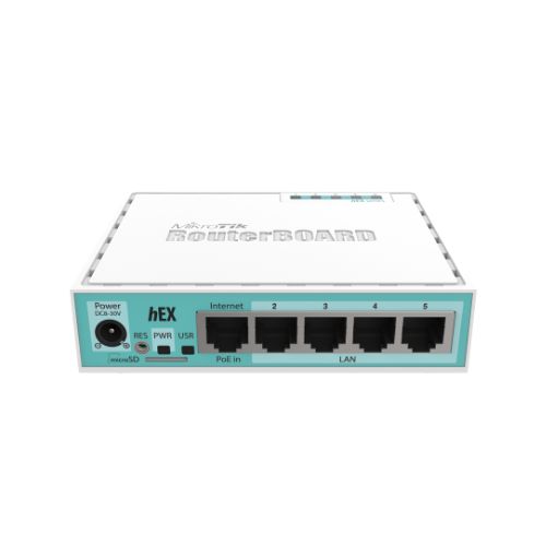 Mikrotik Hex RB750GR3 Plastic Body 5 Port Gigabit Ethernet Router