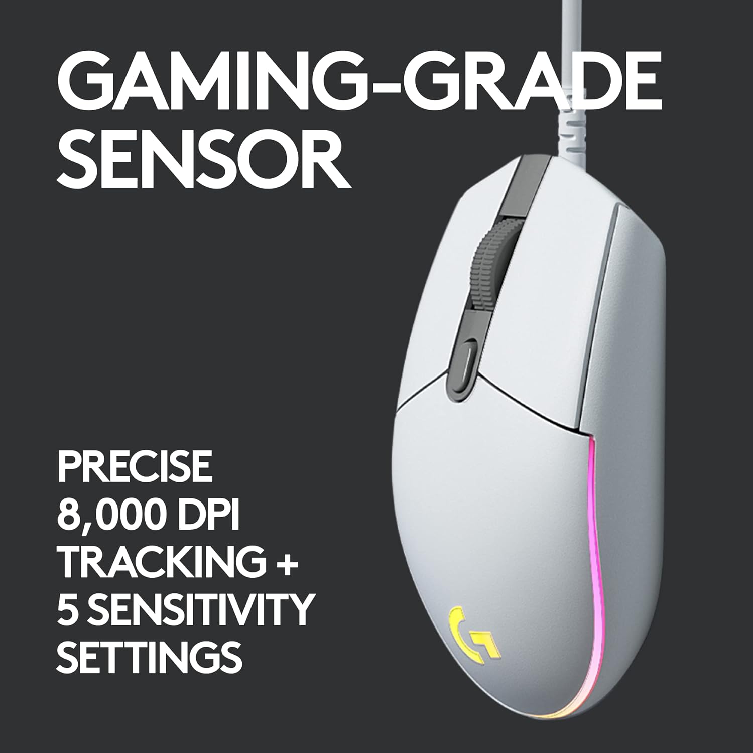Logitech G102 Lightsync RGB USB Gaming Mouse