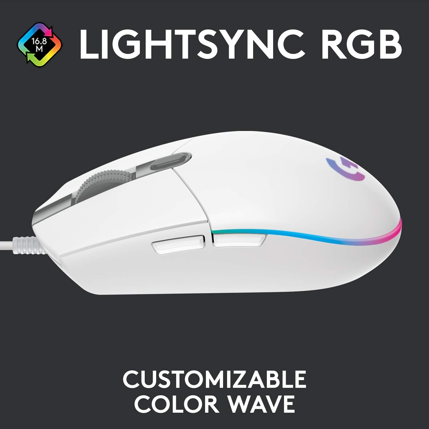 Logitech G102 Lightsync RGB USB Gaming Mouse