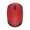 Logitech M171 Red Wireless Nano-receiver Mouse