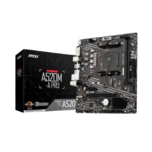 MSI A520M A PRO DDR4 AMD Motherboard