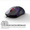 Fantech Hive UX2 6 Buttons 7 Mode USB RGB Black Gaming Mouse