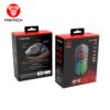 Fantech Hive UX2 6 Buttons 7 Mode USB RGB Black Gaming Mouse