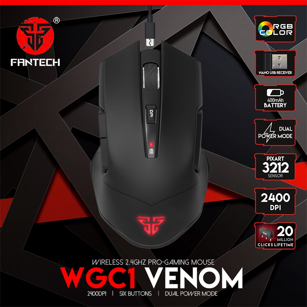 Fantech UX1 Hero Ultimate Macro RGB Gaming Mouse