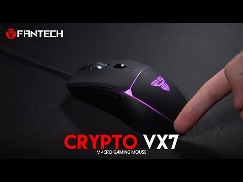 Fantech Crypto VX7 Wired Black Gaming Mouse