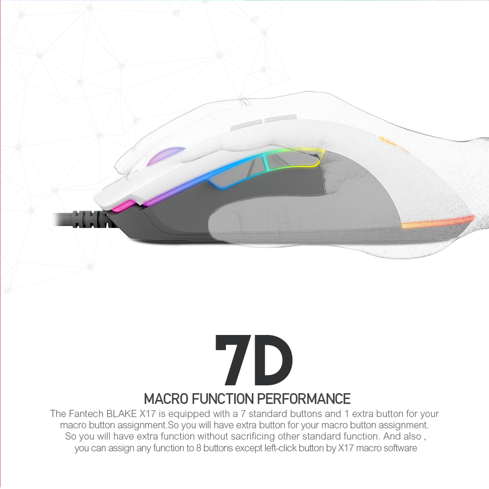 Fantech X17 Space Edition Wired Gaming Mouse