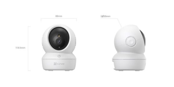 EZVIZ H6c Pro 2 MP 4mm Wi-Fi Dome Camera - Image 2