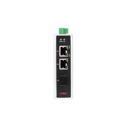 ONV-IPS3032PF-SFP Gigabit 3-port industrial PoE switch