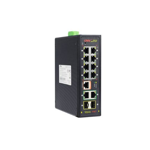 ONV-IPS31108PFM 10/100M 10-port L2 managed industrial PoE switch