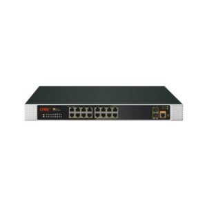 ONV-IPS33018PFM Gigabit 18-port L2+ managed industrial PoE switch