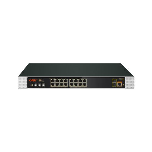 ONV-IPS33018PFM Gigabit 18-port L2+ managed industrial PoE switch