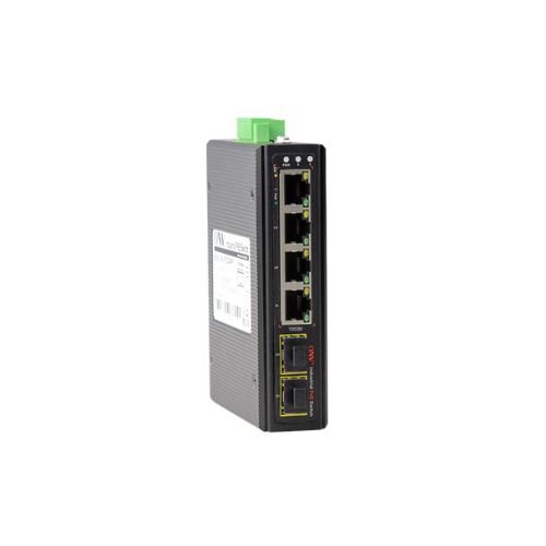 ONV-IPS33064PF-bt Gigabit 6-port industrial bt PoE switch